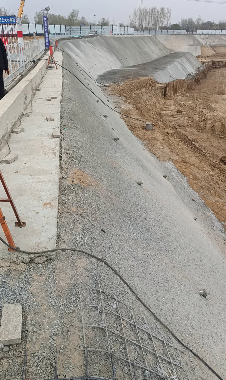石家庄鹿泉挂网喷浆